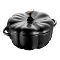 Keramikas cocotte STAUB Ceramique Ķirbis 500 ml, melna