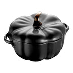 Keramikas cocotte STAUB Ceramique Ķirbis 500 ml, melna