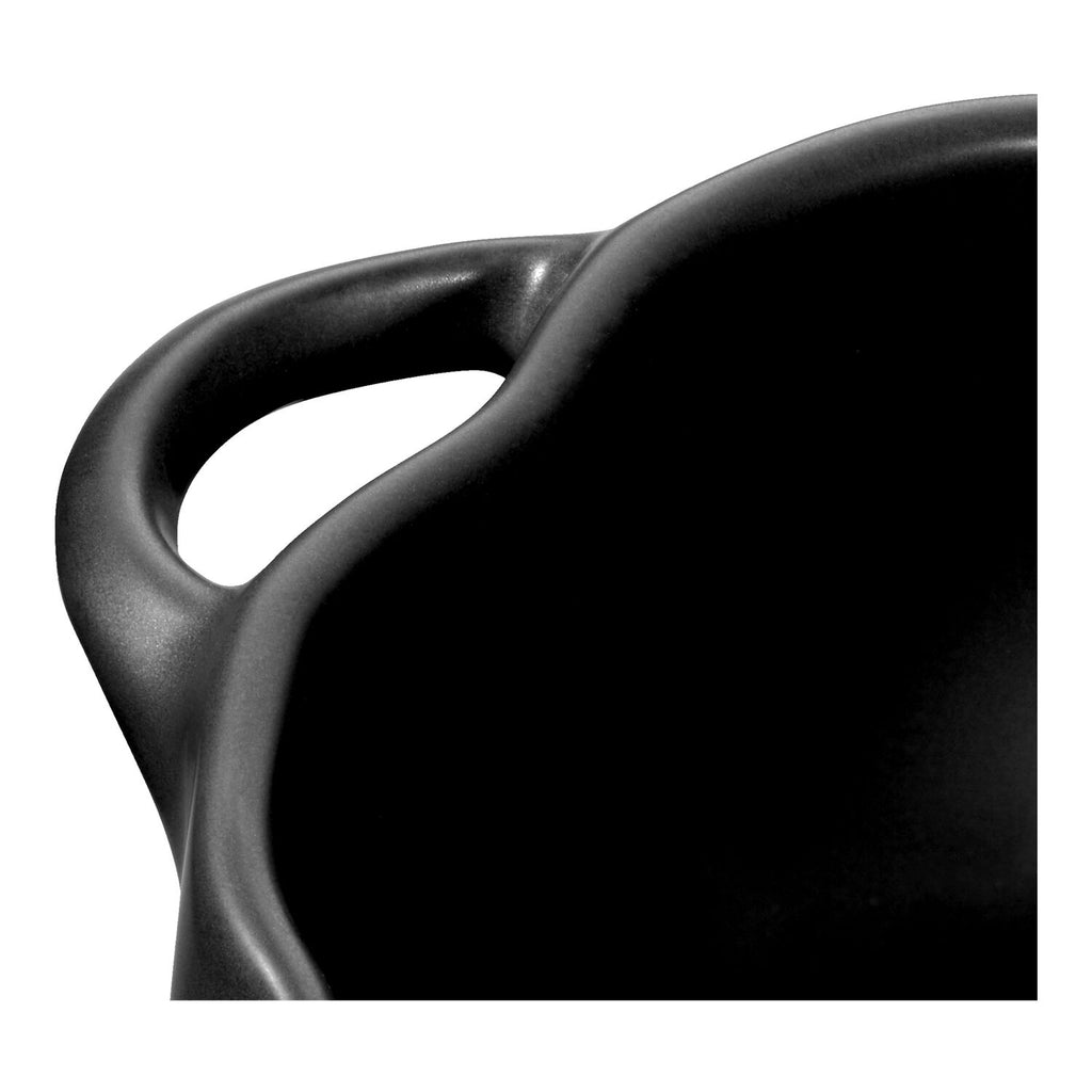 Keramikas cocotte STAUB Ceramique Ķirbis 500 ml, melna