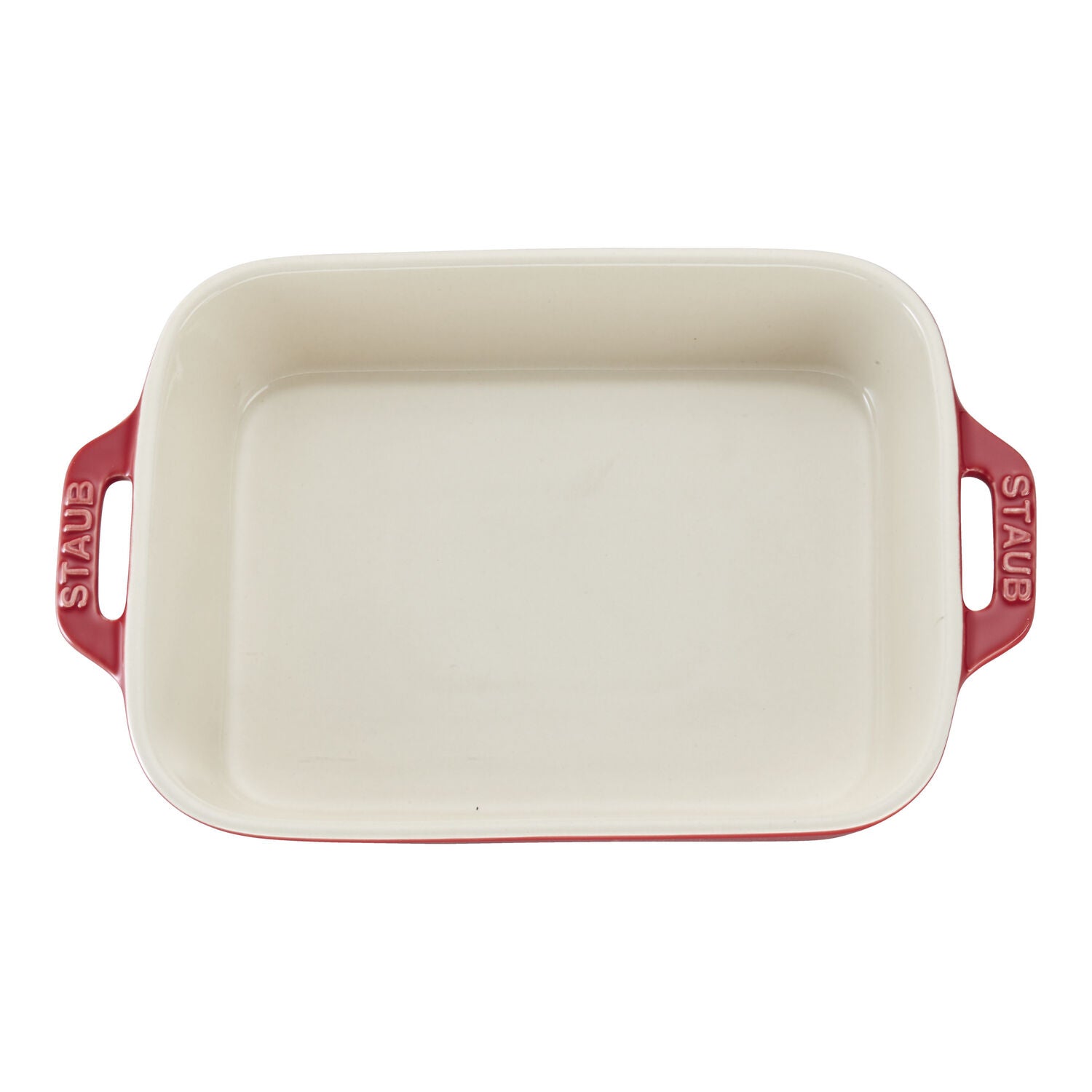 Taisnstūrveida cepeškrāsns trauks 34 x 24 cm STAUB Ceramique 4.5L, keramikas