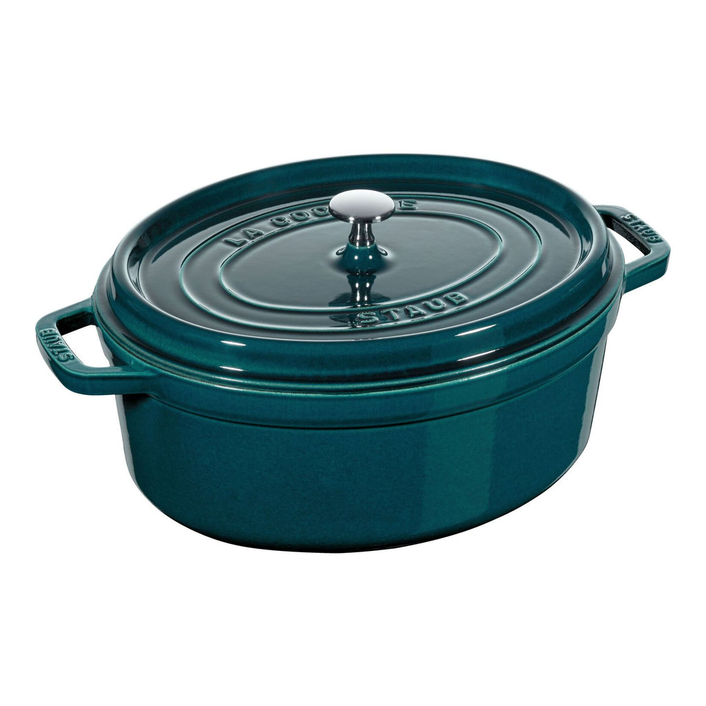Ovāls čuguna katls STAUB La Cocotte 6.7L La Mer