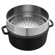 Čuguna katls STAUB LA COCOTTE komplektā ar tvaicēšanas sietu 3.8L