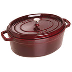Ovāls čuguna katls STAUB LA COCOTTE 5.5L, tumši sarkans