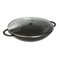 Čuguna WOK panna 37cm STAUB Specialities ar vāku