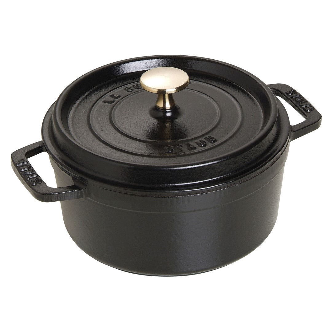 Emaljēts čuguna katls STAUB LA COCOTTE 18cm, 1.7L, melns