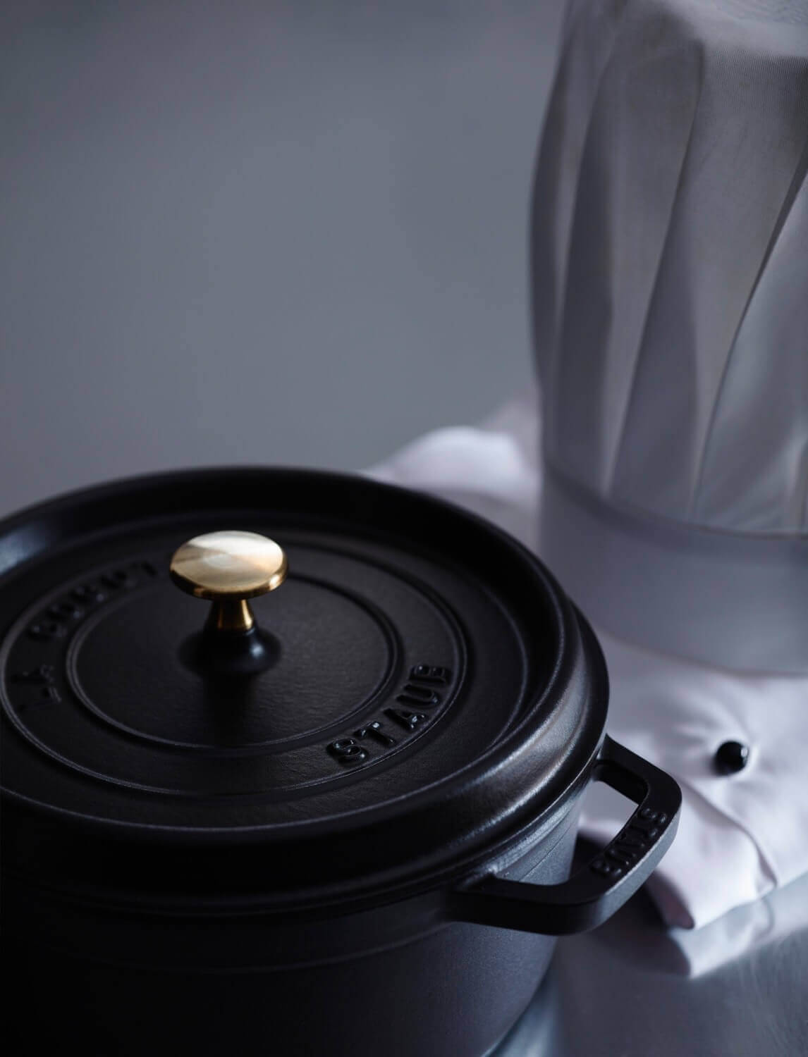 Emaljēts čuguna katls STAUB LA COCOTTE 18cm, 1.7L, melns
