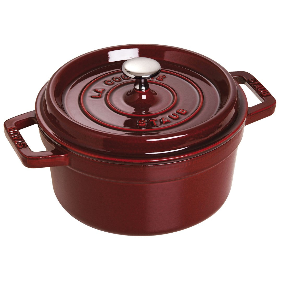 Čuguna katls STAUB LA COCOTTE 20cm 2.2L, tumši sarkans