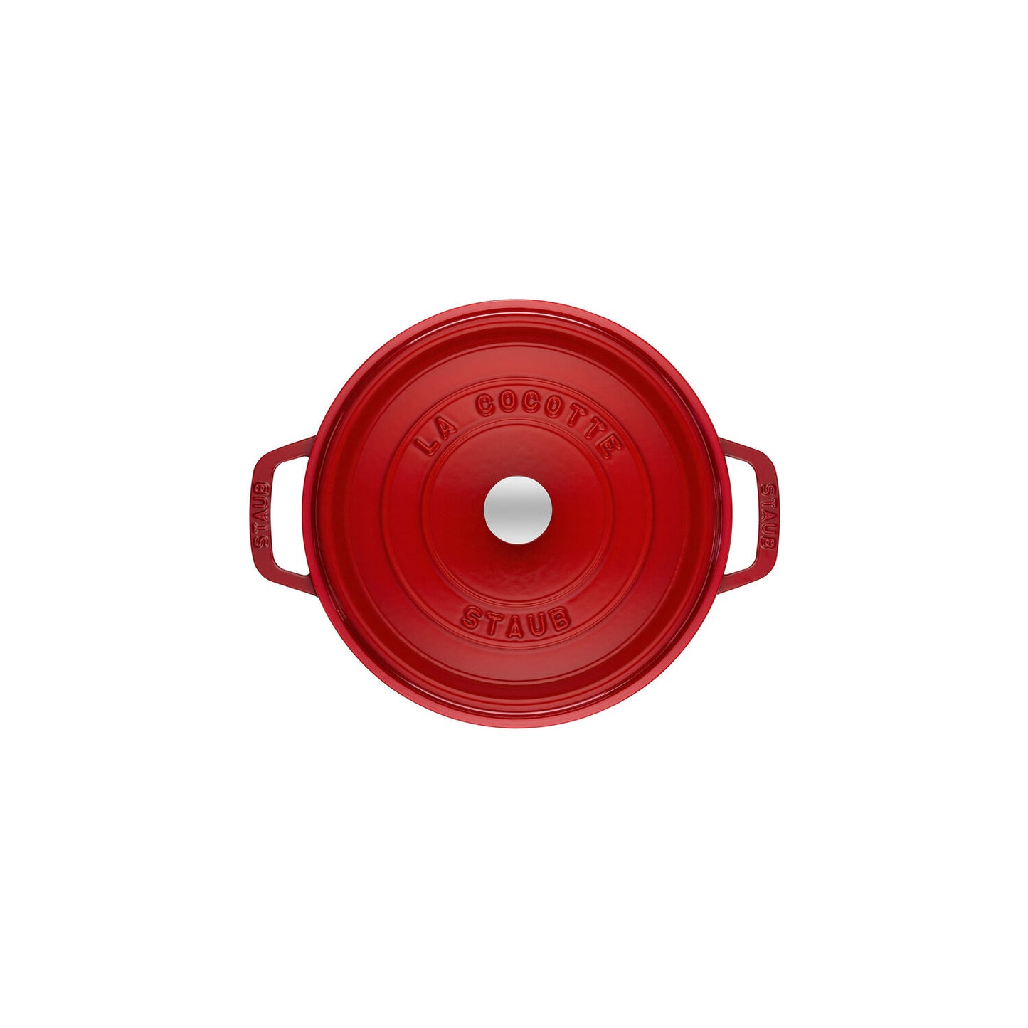 Čuguna katls STAUB LA COCOTTE 20cm 2.2L, sarkans