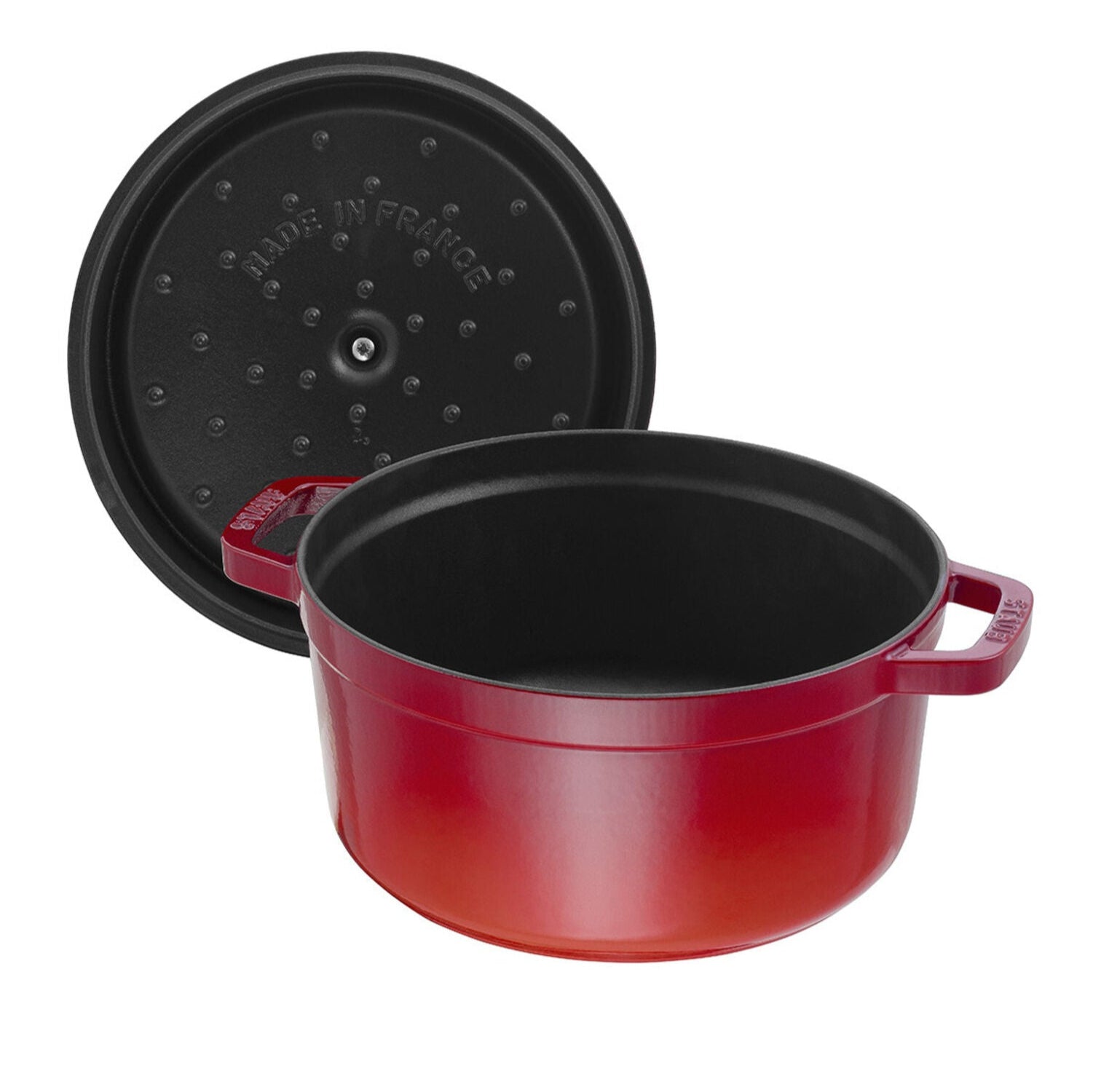 Čuguna katls STAUB LA COCOTTE 20cm 2.2L, sarkans