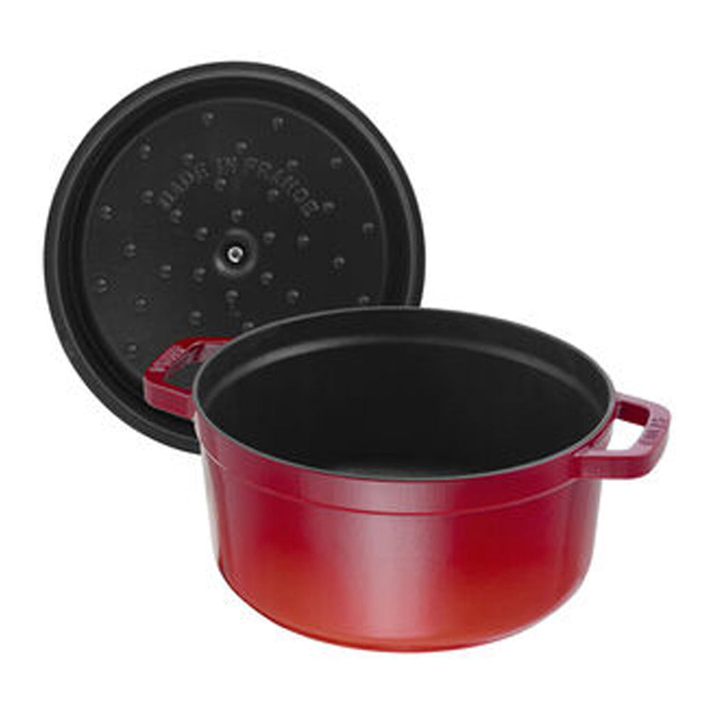 Enameled cast iron pot with lid 28cm Staub La Cocotte 6.7L