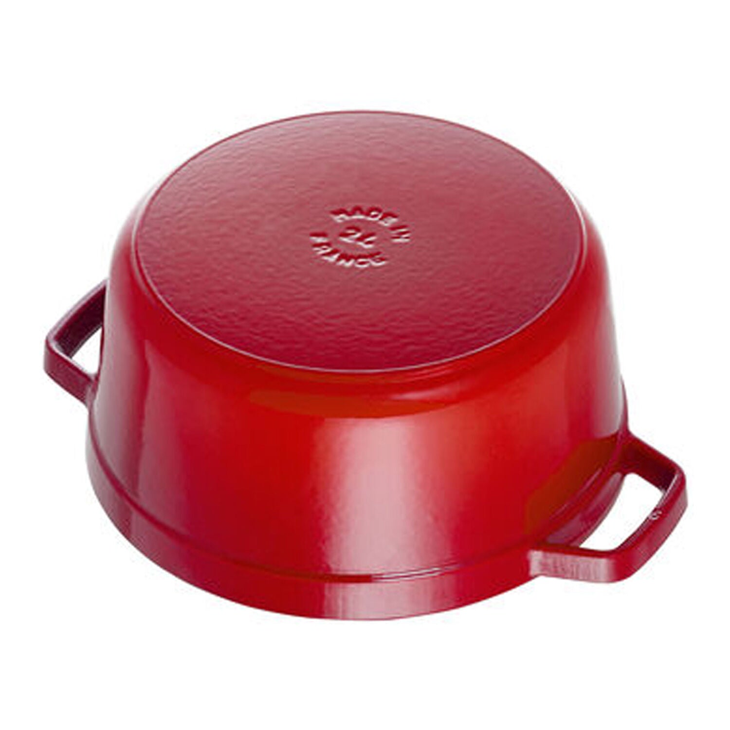 Enameled cast iron pot with lid 28cm Staub La Cocotte 6.7L