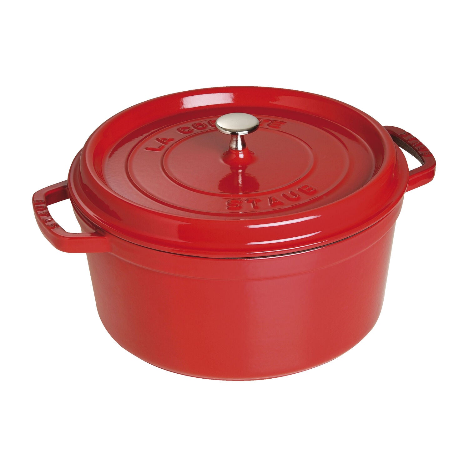 Enameled cast iron pot with lid 28cm Staub La Cocotte 6.7L