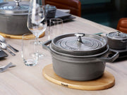 Čuguna katls STAUB LA COCOTTE 30cm 8.35L, pelēks