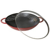 Čuguna WOK panna 37cm STAUB Specialities ar vāku