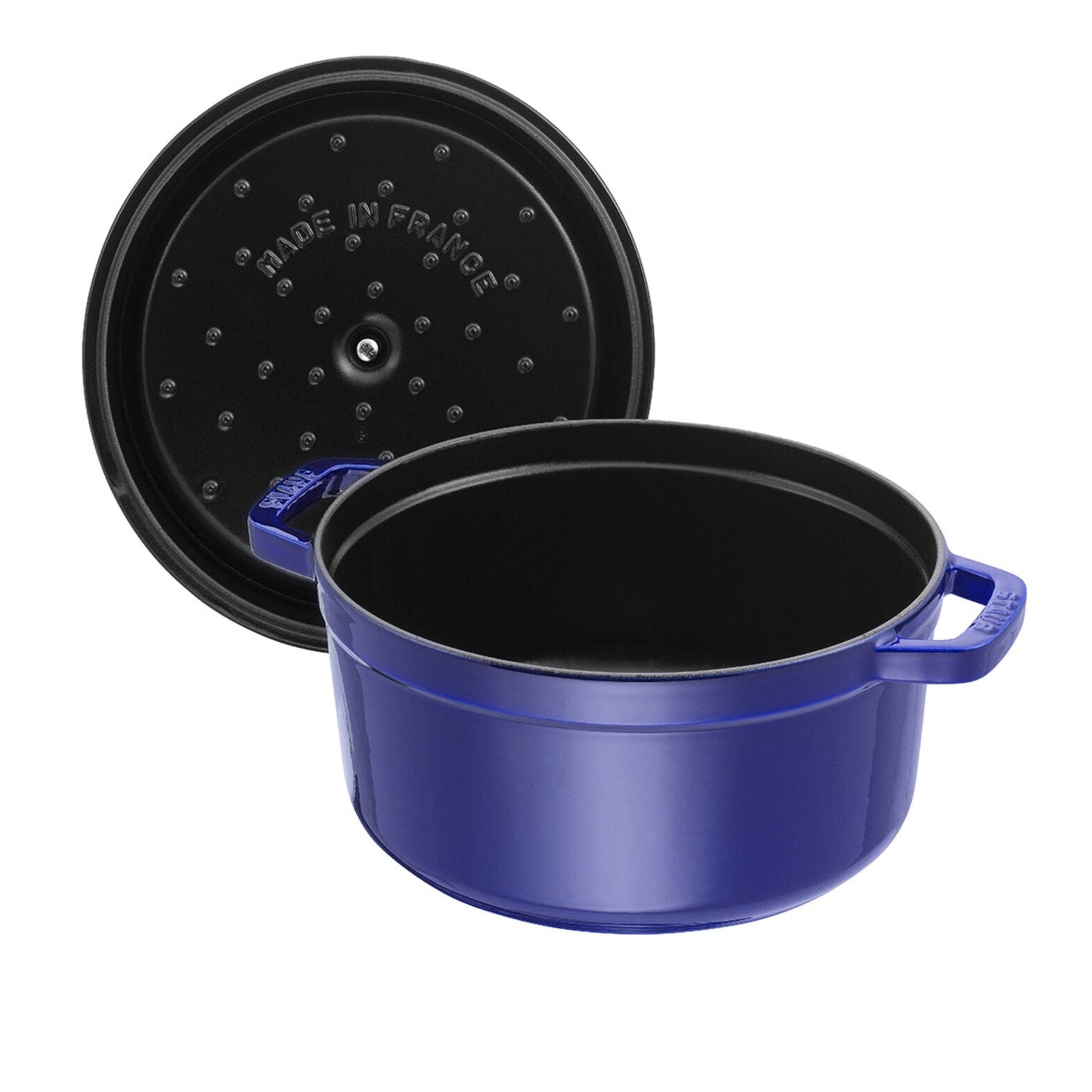 Čuguna katls STAUB LA COCOTTE 20cm 2.2L, zils