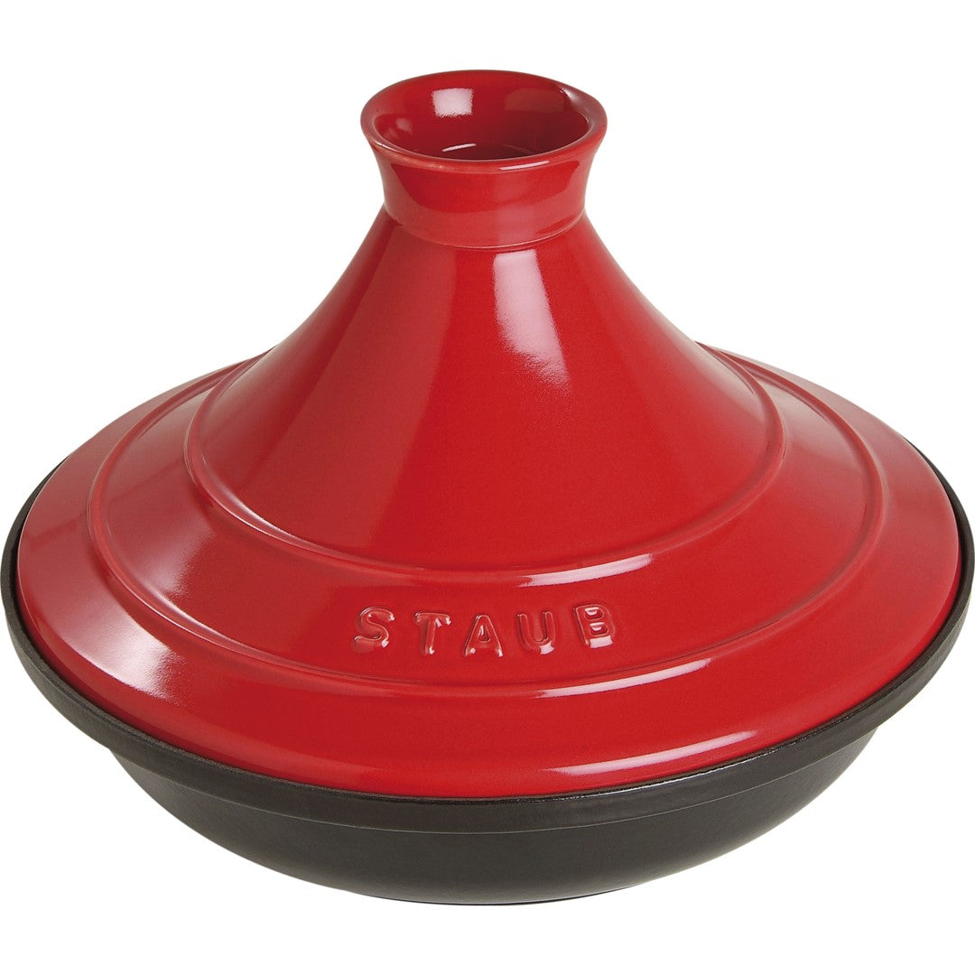 Čuguna tadžina STAUB Specialities 28 cm, sarkana