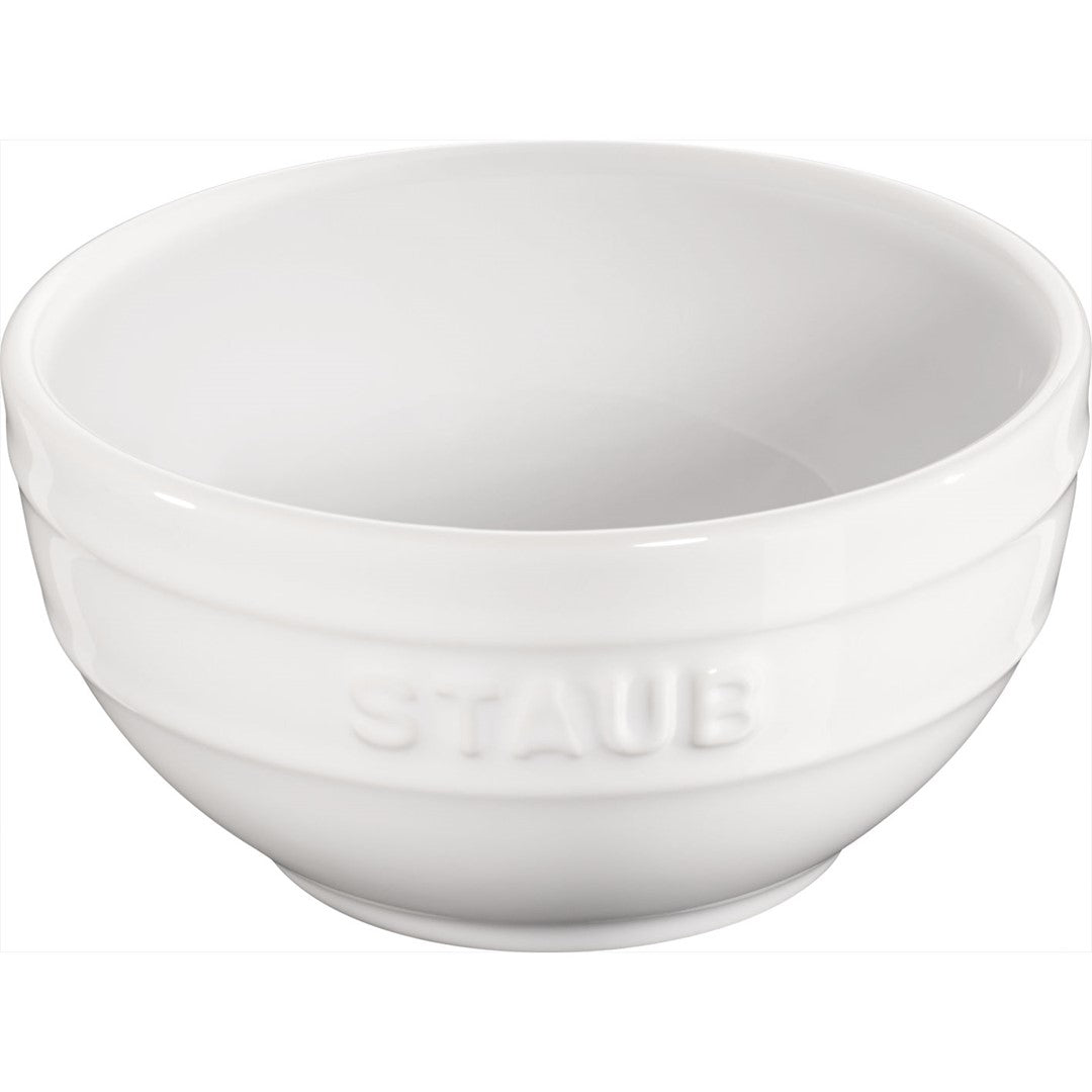 Keramikas bļodiņa STAUB Ceramique 12 cm, balta