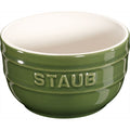 Creme Brulee trauciņi STAUB Ceramique 9cm, 0.2L, 2gab., zaļi