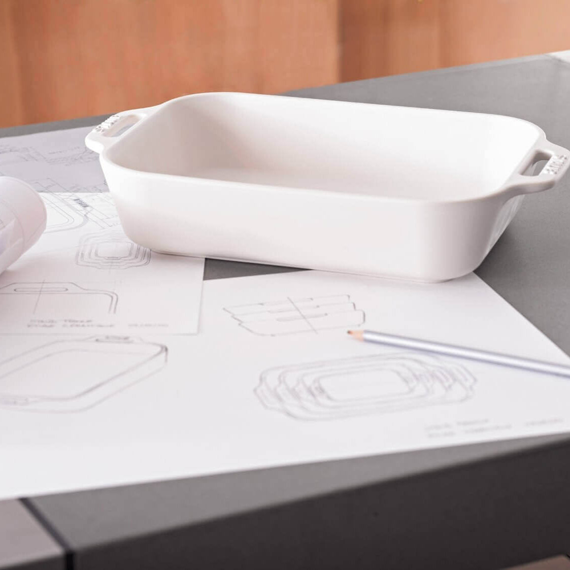 Keramikas cepeškrāsns trauks 20 x 16cm STAUB Ceramique 1.0L