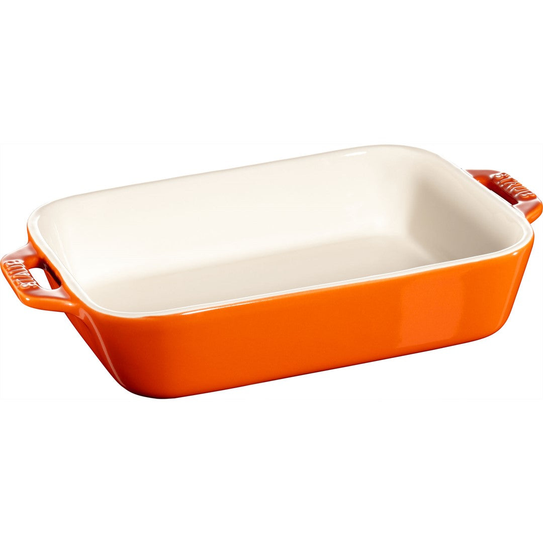 Keramikas panna 20 x 16cm STAUB Ceramique 1.1L, oranža
