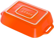 Keramikas panna 20 x 16cm STAUB Ceramique 1.1L, oranža