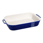 Taisnstūrveida cepeškrāsns trauks 34 x 24 cm STAUB Ceramique 4.5L, keramikas