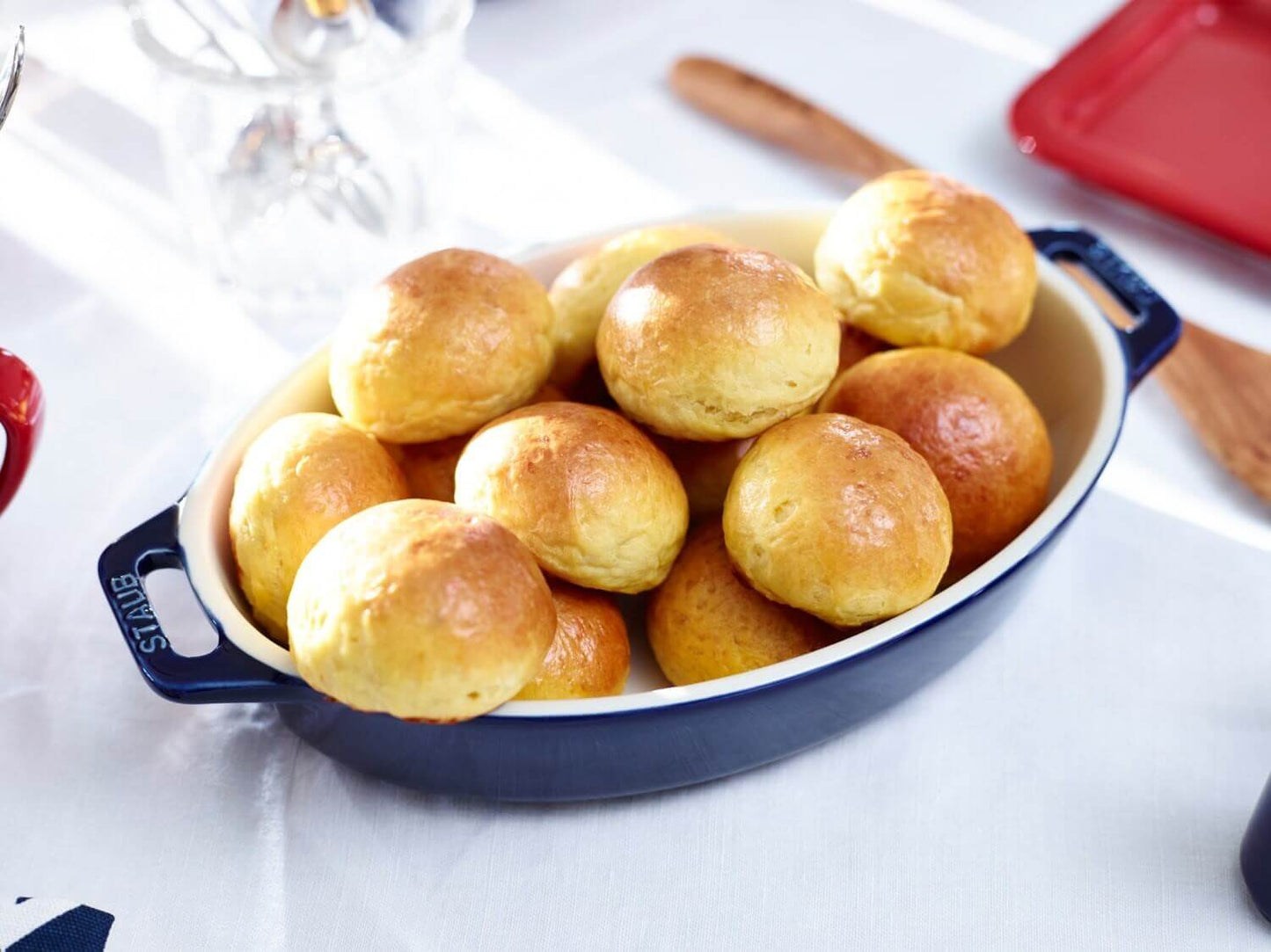 Keramikas sautējumu trauks 23cm STAUB Ceramique 1.1L, zils