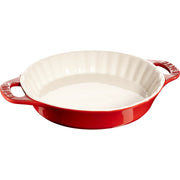 Keramikas cepšanas forma Staub Ceramique, 28cm, 2.0L sarkana