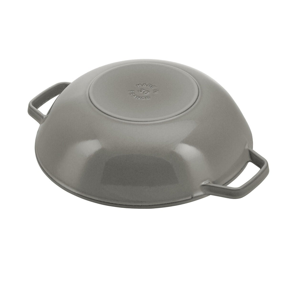 Čuguna WOK panna 30cm STAUB Specialities, ar vāku
