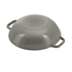 Čuguna WOK panna 30cm STAUB Specialities, ar vāku