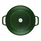 Čuguna dziļā panna 24cm STAUB Braisers Christera Saute ar vāku