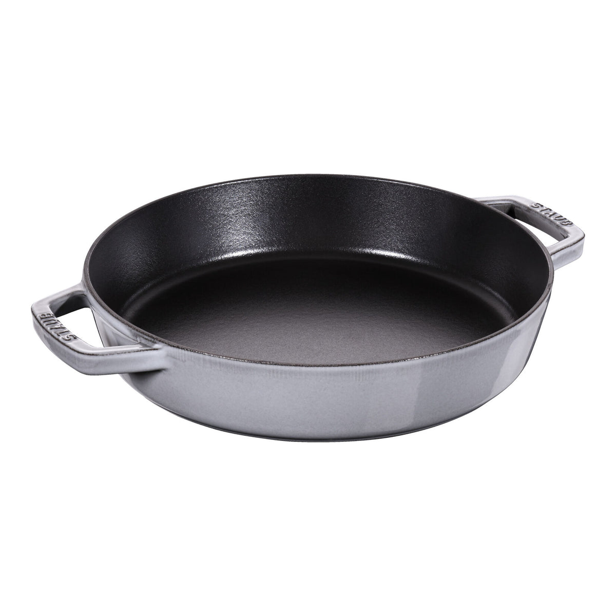 STAUB  čuguna panna ar diviem rokturiem 26 cm