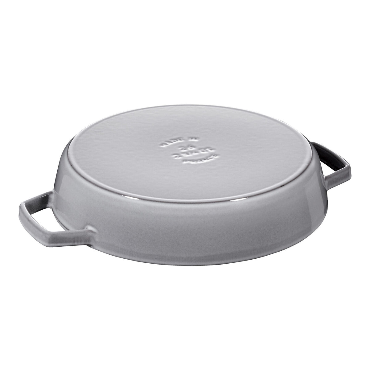 STAUB  čuguna panna ar diviem rokturiem 26 cm