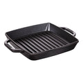 STAUB čuguna grillpanna ar diviem rokturiem 23 × 23 cm