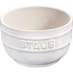 Creme Brulee trauciņi STAUB Ceramique 9cm, 0.2L, 2gab., ziloņkaula balti