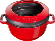 Čuguna fondi STAUB Specialities komplekts 18 cm, sarkans