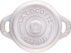 Mini cocotte STAUB Ceramique 200ml, ziloņkaula krāsa