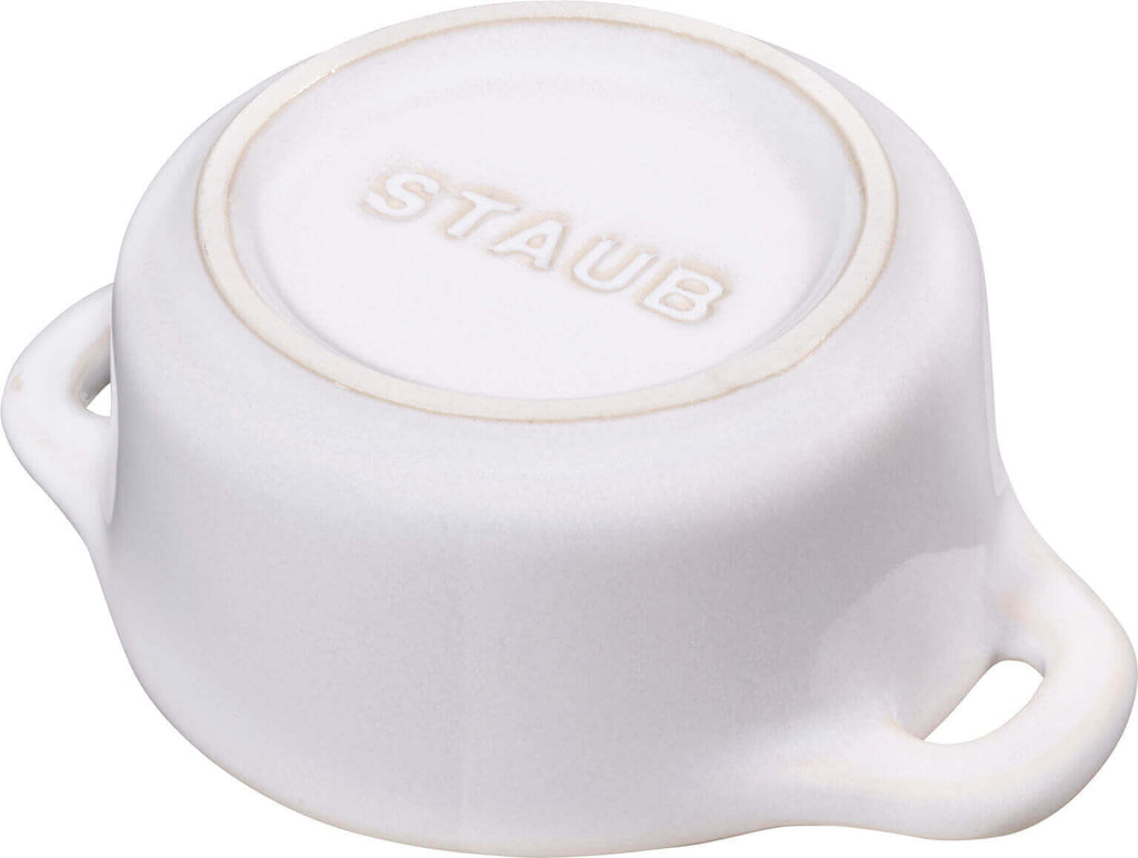 Mini cocotte STAUB Ceramique 200ml, ziloņkaula krāsa