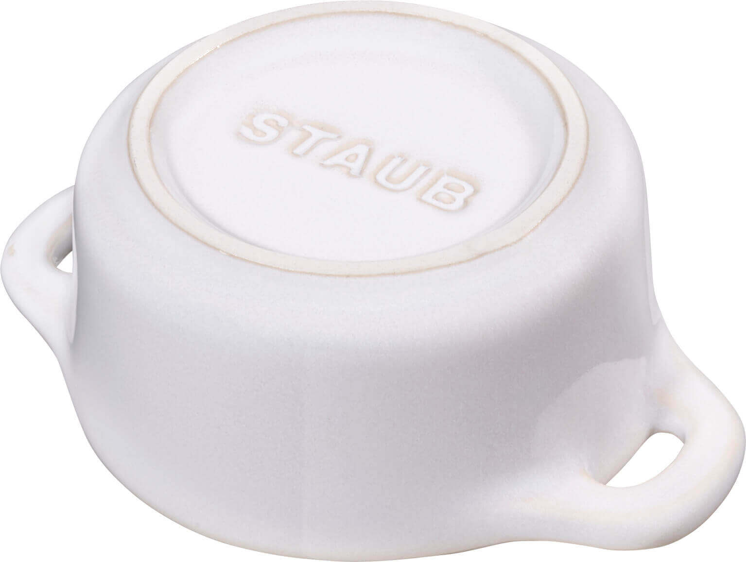 Mini cocotte STAUB Ceramique 200ml, ziloņkaula krāsa