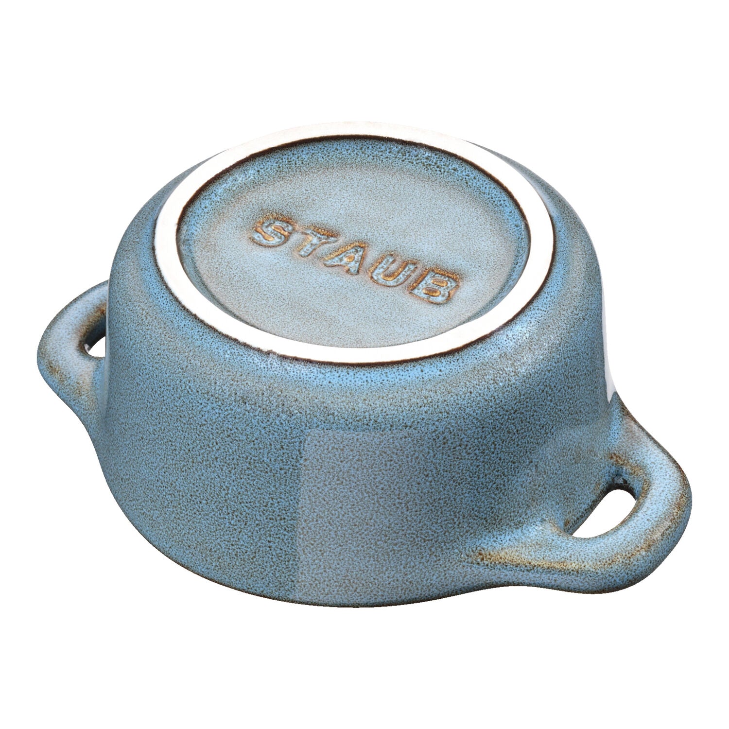 Mini cocotte STAUB Ceramique 200ml, tirkīza zila