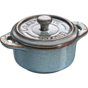 Mini cocotte STAUB Ceramique 200ml, tirkīza zila