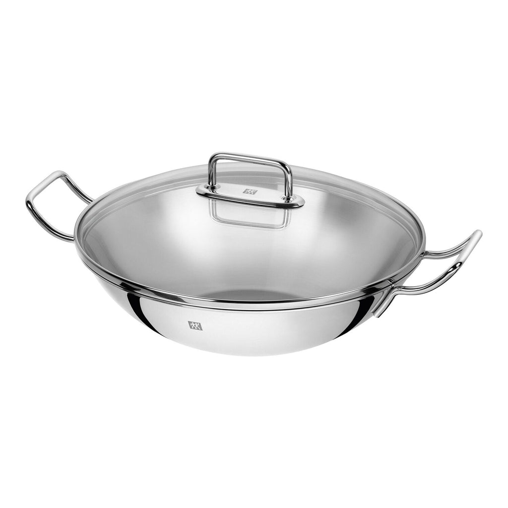Nerūsējošā tērauda WOK panna 32cm ZWILLING PLUS ar vāku
