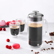 Dubultsienu stikla kafijas nospiežamā kanna Zwilling Sorrento 750ml