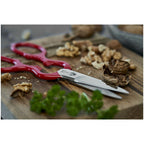 ZWILLING Kitchen Shears universālas virtuves šķēres 20 cm, sarkanas