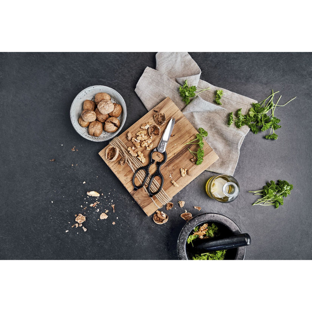 ZWILLING Kitchen Shears universālas virtuves šķēres 20 cm, melnas