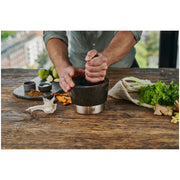 Granīta miezeris un piesta ZWILLING SPICES 15 cm, melna