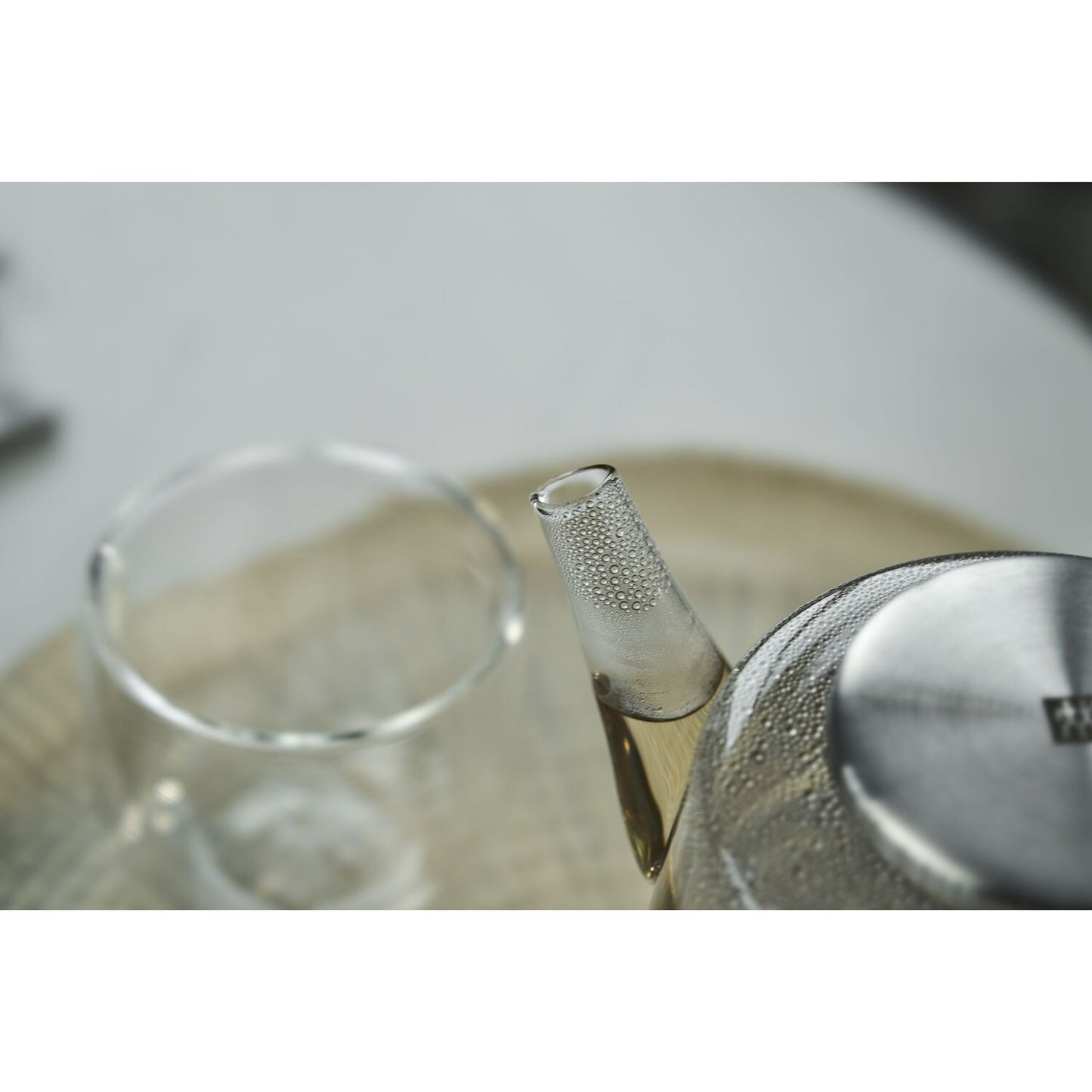 Stikla tējas uzlejamā kanna ar sildītāju Zwilling Sorrento 800ml