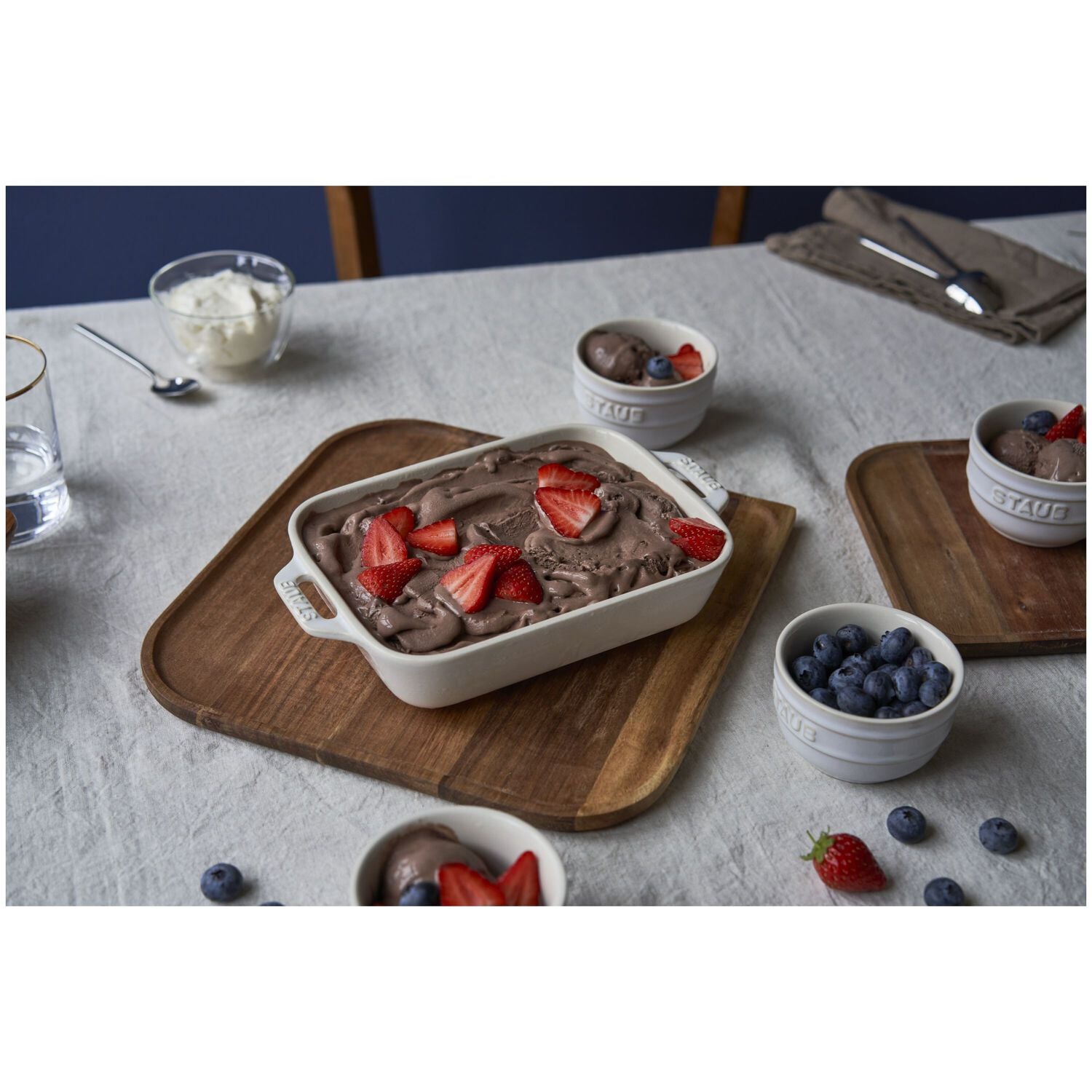 Keramikas cepeškrāsns trauks 20 x 16cm STAUB Ceramique 1.0L