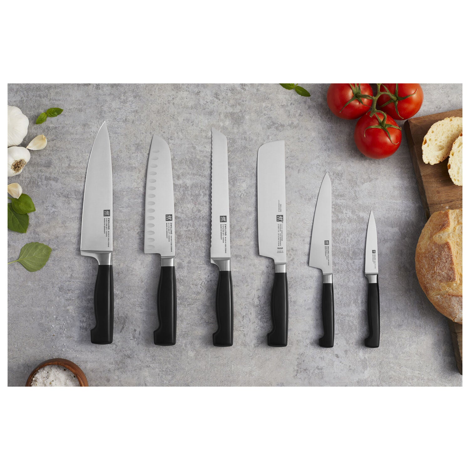 Santoku nazis Zwilling Four Star 18cm