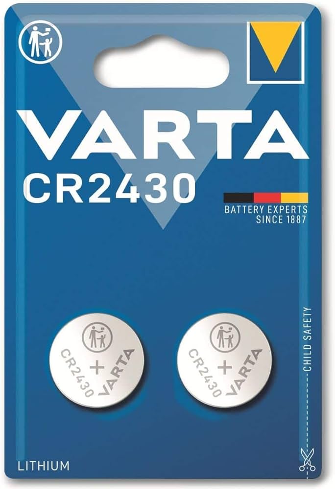 Litija baterija VARTA CR2430 x 2, 3V